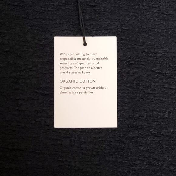 NWT Organic Cotton Pillow Case 21.5" x 22" - Picture 2 of 6